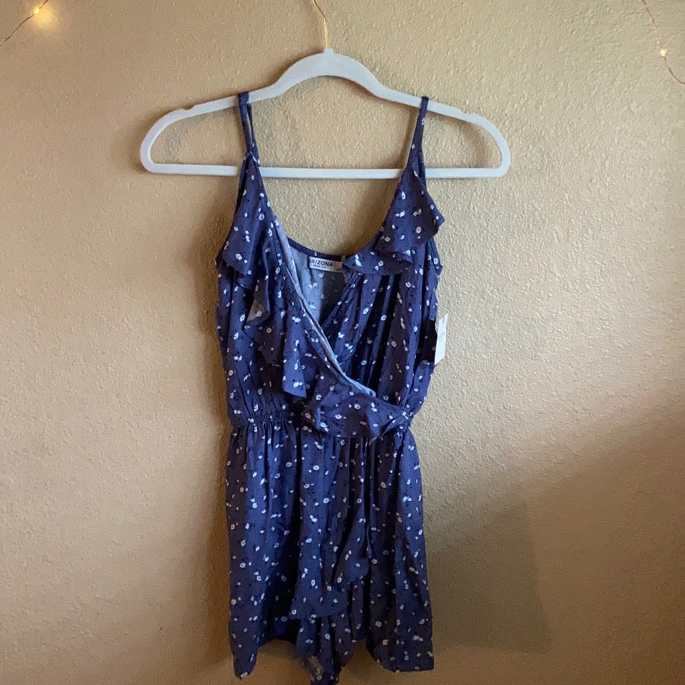 Ruffled romper